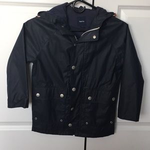 GAP Kids Navy raincoat